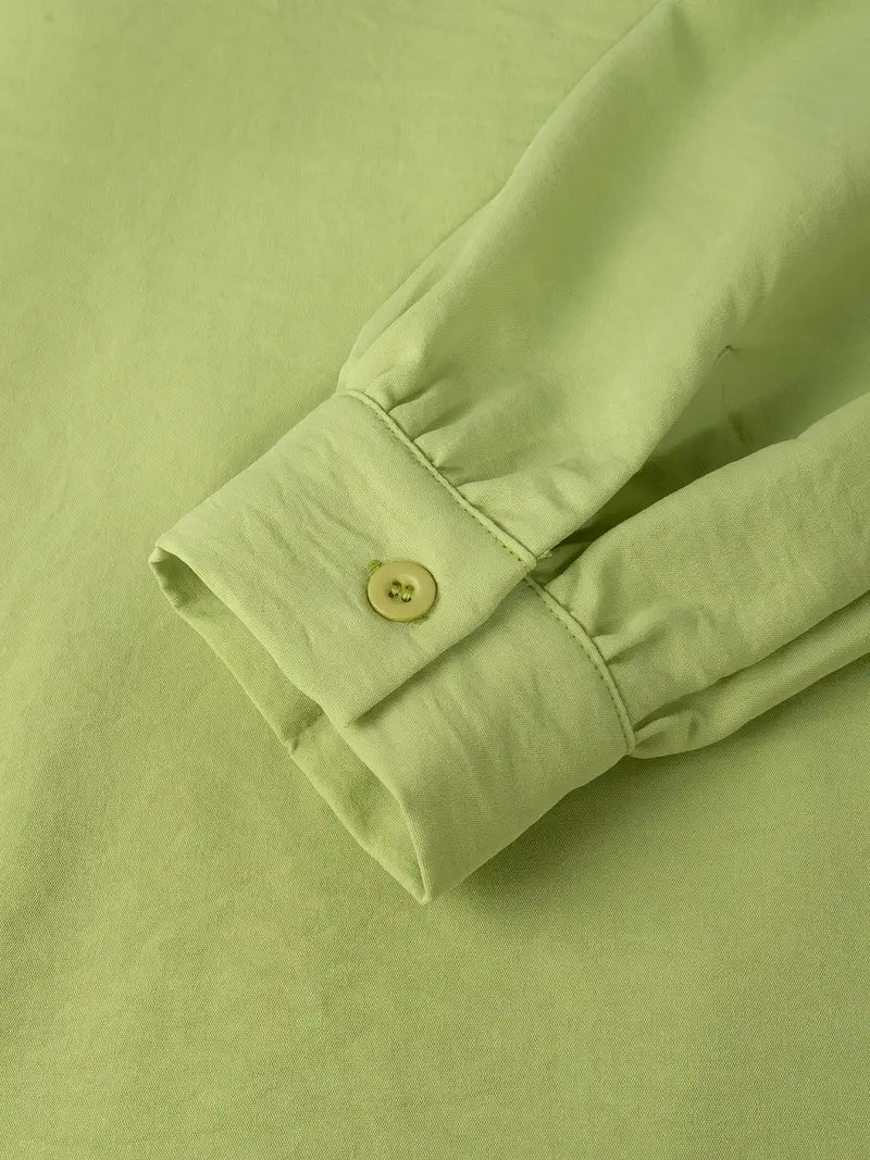 Women's Casual Two-Piece Wide-Leg Pants Set – Long-Sleeve Round-Neck Top & Loose-Fit Pants,  Fashionable Lounge Set