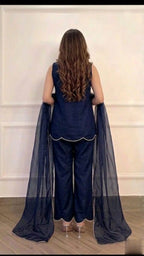 Elegant Two Piece Outfit With Matching Dupatta