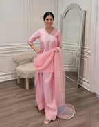 Trending Bow Detail Farshi Salwar Suit
