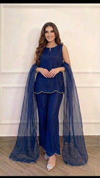 Elegant Two Piece Outfit With Matching Dupatta
