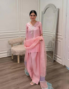 Trending Bow Detail Farshi Salwar Suit