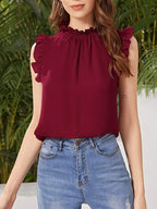 Trendy Off-Shoulder Blouse, Women’s Fashion Top With Elegant Sleeves And Comfortable Fit