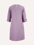 Elegant Women's  Casual Dress – Neutral Tones, Loose Fit Everyday & Formal Outfits Comfortable And Stylish