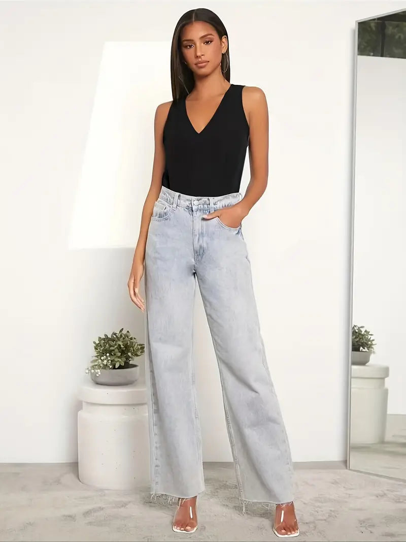 Minimalist Vest Dipped Hem – Asymmetrical Sleeveless, High-Low Top Black And Navy Blue For Stylish Outfits