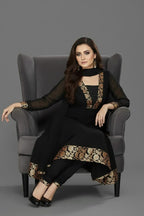 Premium Anarkali Dress Set – Women’s Churidar Suit With Chiffon Dupatta In Multiple Shades Party Wear & Festive Outfit.