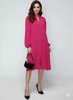 Women’s Versatile Trendy Fashion Dress – Stylish Casual & Party Wear, Flowy Comfortable Fit, Modern Chic Dress