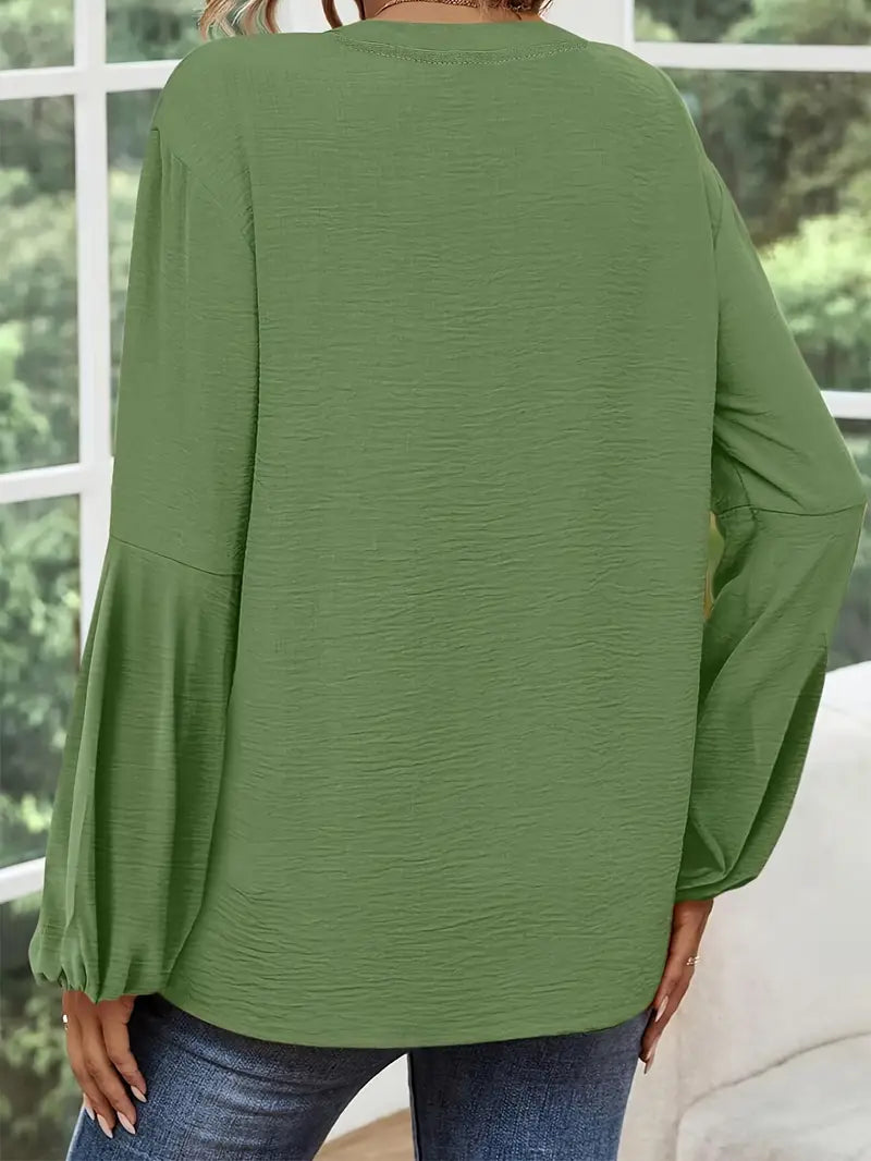 Elegant Pleated Office Blouse – Ice Silky Fabric Shirt For Women, Breathable & Stylish Wear