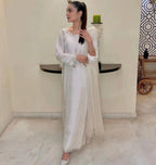 Evening Elegance Black Armani Silk Three Piece Stitched Dress